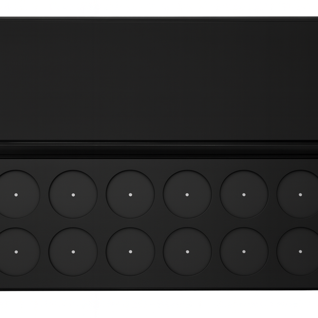 Elan Makeup Studio 12 Pan Empty Magnetic Palette for Custom Makeup Collection