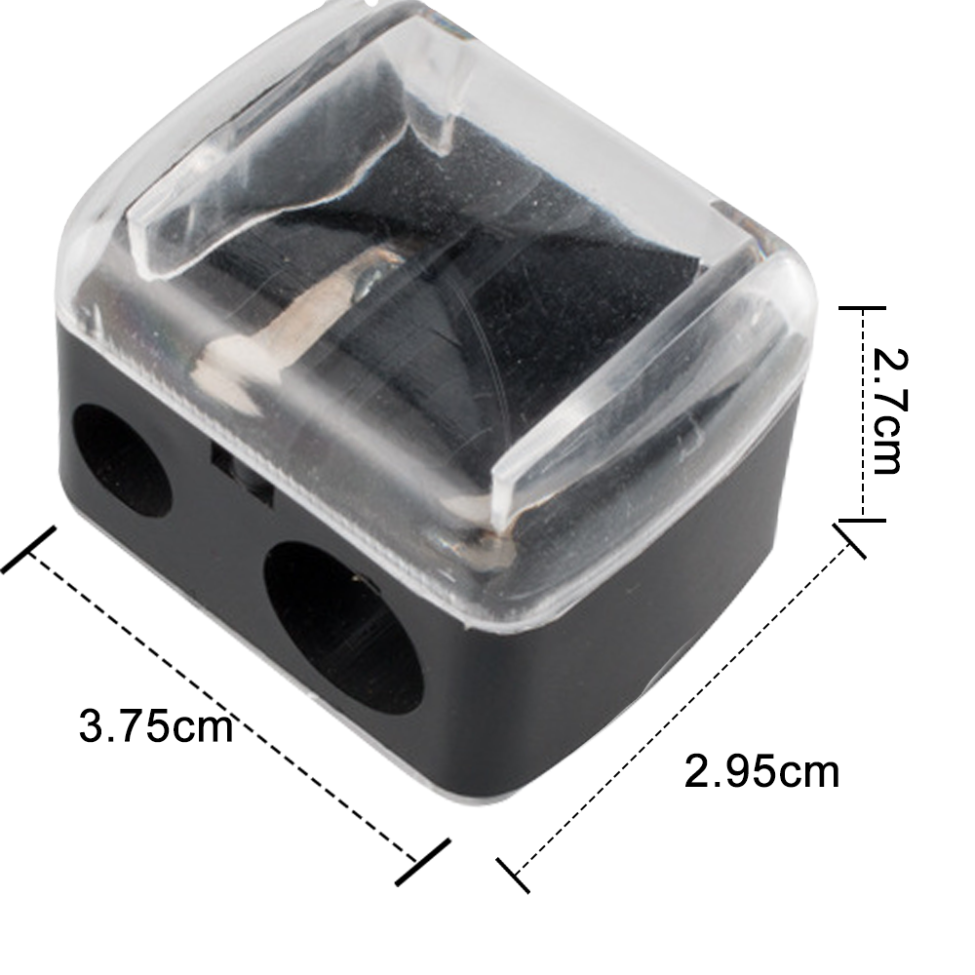Elan Makeup Studio Dual Beauty Pencil Sharpener for Lip and Eye Pencils
Elan Makeup Studio Professional Dual Pencil Sharpener Tool