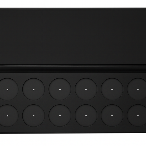 Elan Makeup Studio 12 Pan Empty Magnetic Palette for Custom Makeup Collection