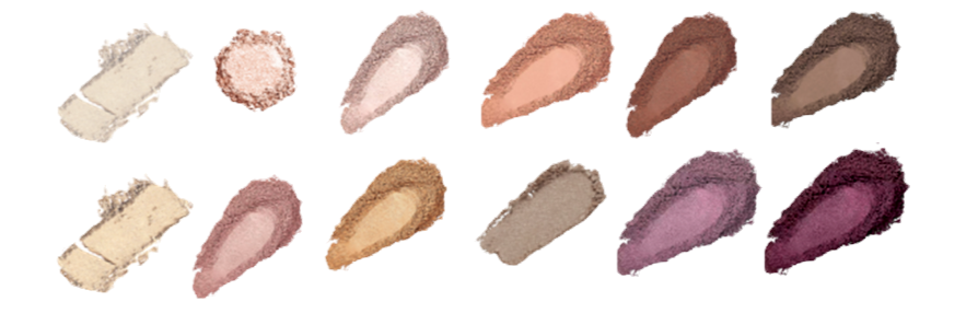 Elan Makeup Studio Professional 12 Pan Eyeshadow Palette with Magnetic Base for Custom Looks
