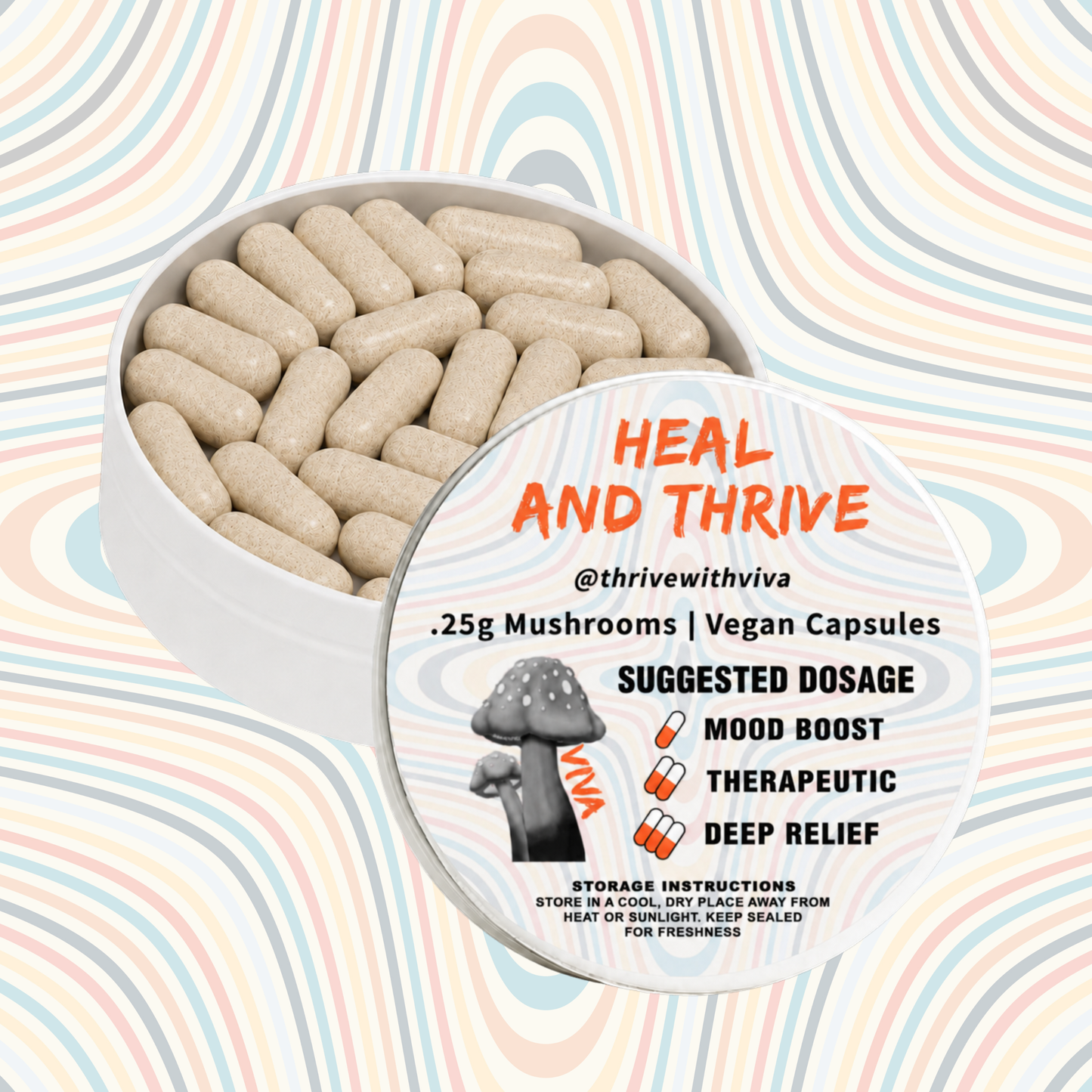 .25 Vegan Capsules