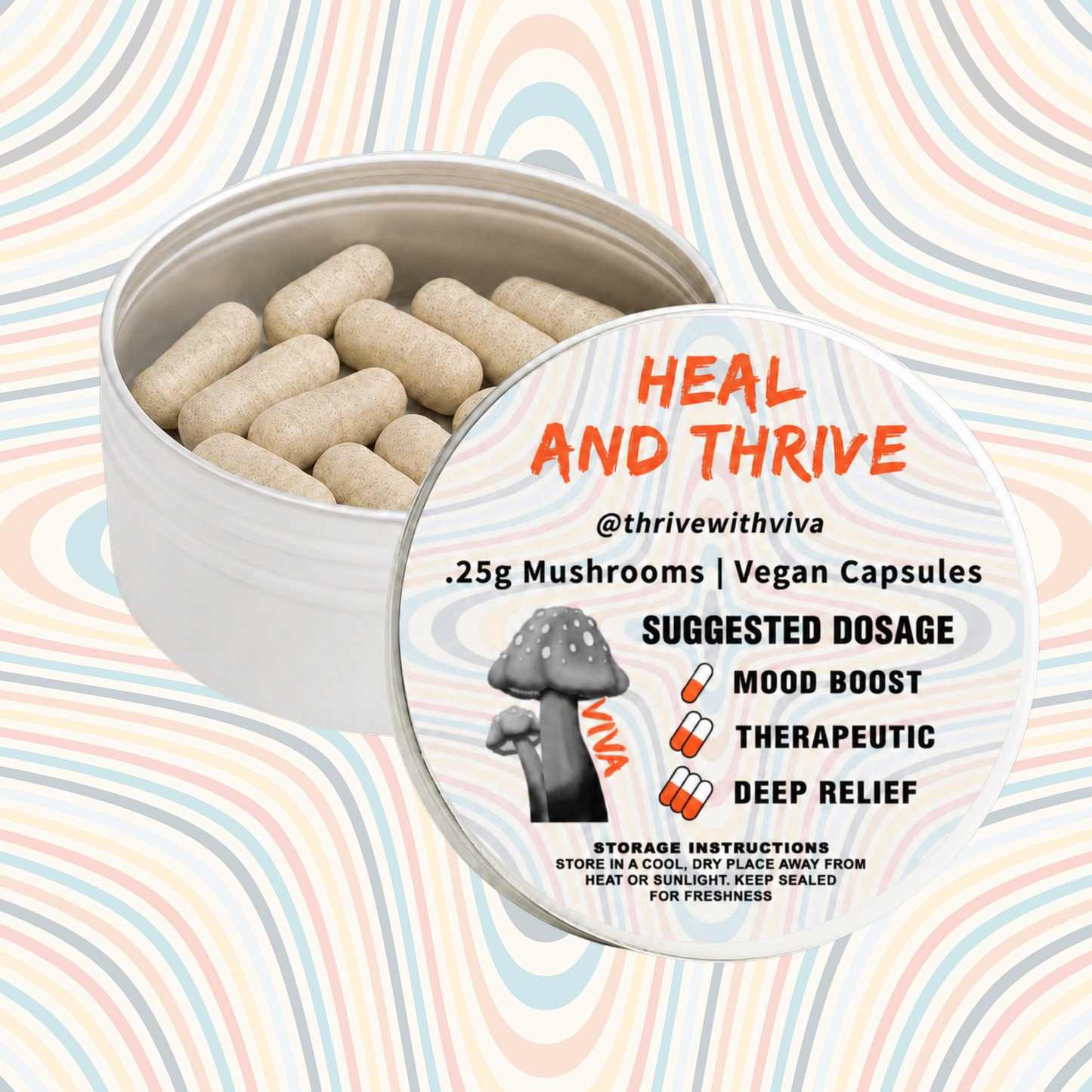 .25 Vegan Capsules
