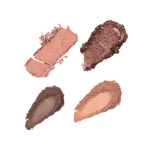 Elan Makeup Studio 4 Pan Customizable Eyeshadow Palette with Mirror
