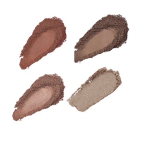 Elan Makeup Studio 4 Pan Customizable Eyeshadow Palette with Mirror
