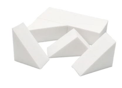 Elan Makeup Studio 8 Piece Latex Free Sponge Block for Professional Application