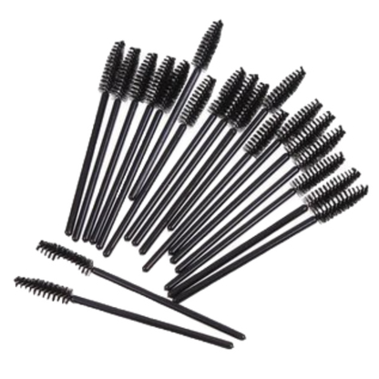 Elan Makeup Studio Disposable Mascara Wands 25 Pack for Professional Application

