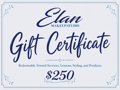 Elan Makeup Studio Gift Certificate