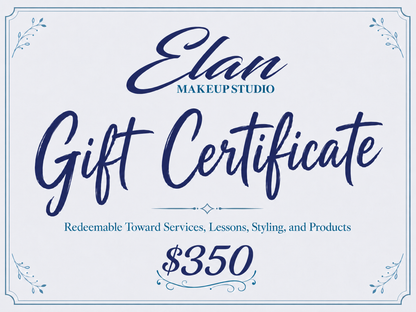 Elan Makeup Studio Gift Certificate